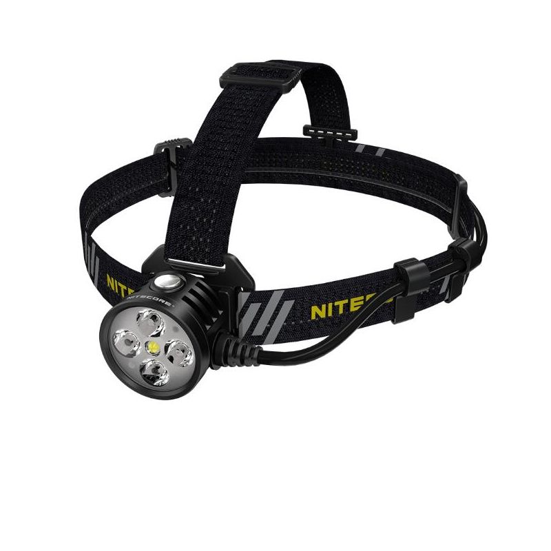 NITECORE HU60 Headlamp 1600 Lumens with E-Focus Technology Rugged Lightweight Design for Camping and Outdoor