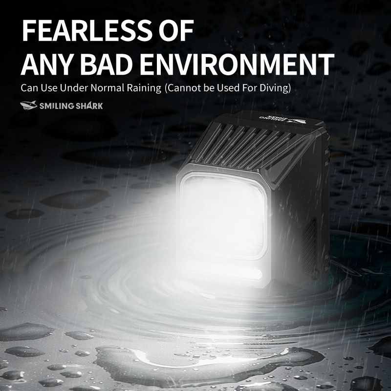 SMILING SHARK EVO1700 Bicycle Headlight USB-C Rechargeable Waterproof Multi-Mode LED Bike Lights