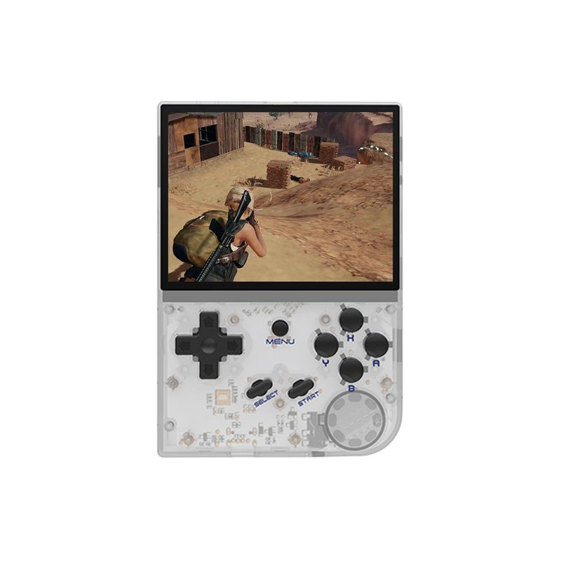 ANBERNIC RG35XX Retro Handheld Game Console 3.5 Inch IPS Touchscreen Quad-Core CPU Vivid Display White