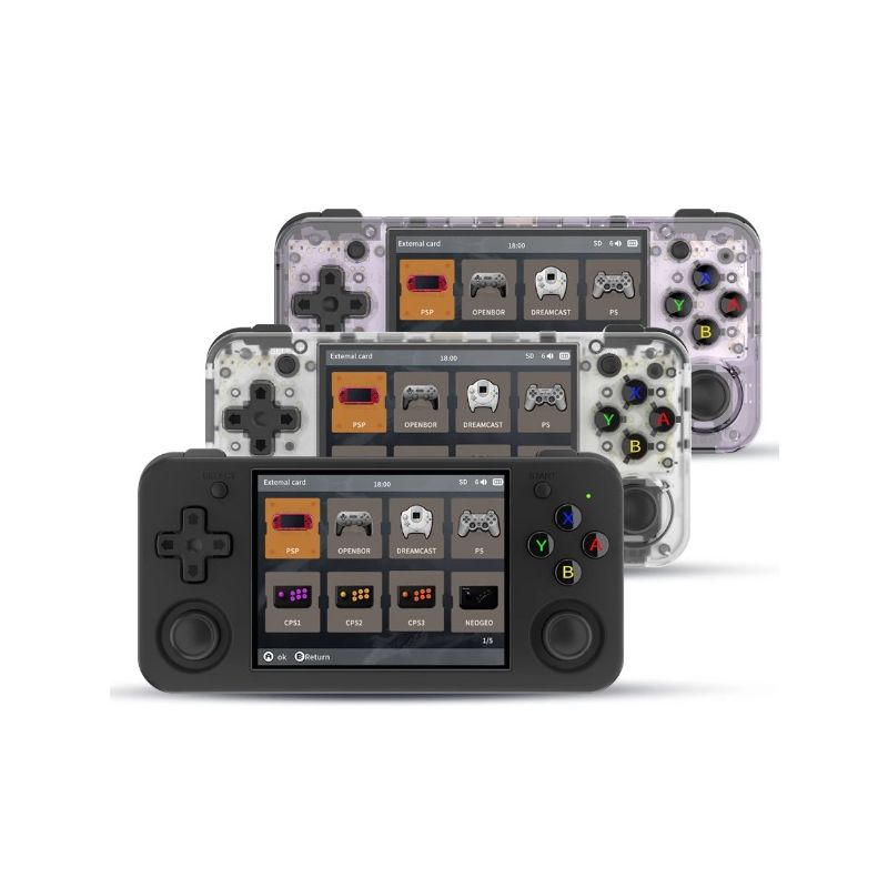 Anbernic RG35XX H Handheld Game Console 5000 Classic Games IPS Display Wireless Controller Retro Gaming