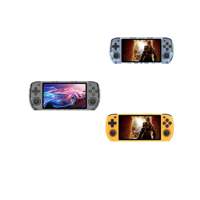 POWKIDDY RGB10 MAX3 Retro Handheld Game Console 5 Inch IPS Screen High Performance RK3566 Linux System
