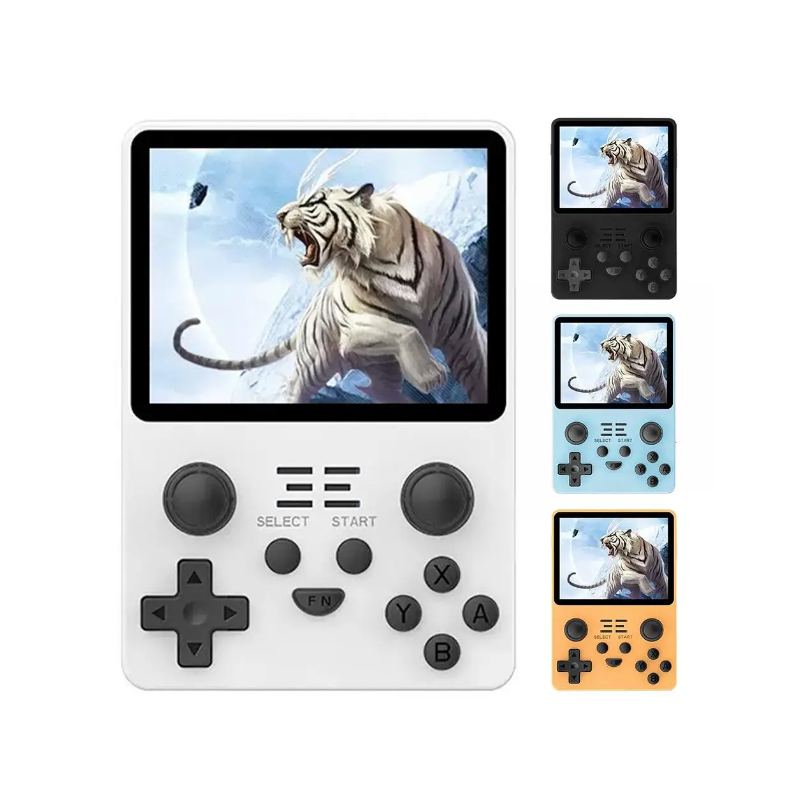 POWKIDDY RGB20S Handheld Game Console Retro Gaming with RK3326 3.5 Inch Screen and Game Emulators N64 PS1