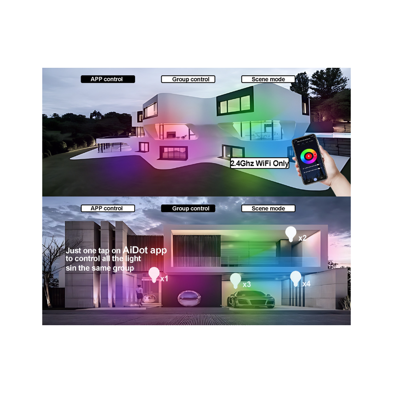 Tuya Zigbee Smart Ceiling Light 24W RGBCW Dynamic Lighting for Home Alexa Compatible Energy Efficient