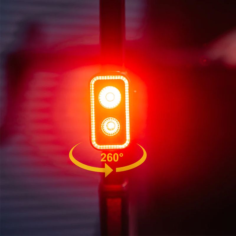 Magicshine SEEMEE300 Smart Tail Light with 300 Lumens 360° Visibility IPX6 Waterproof Cycling Safety Light