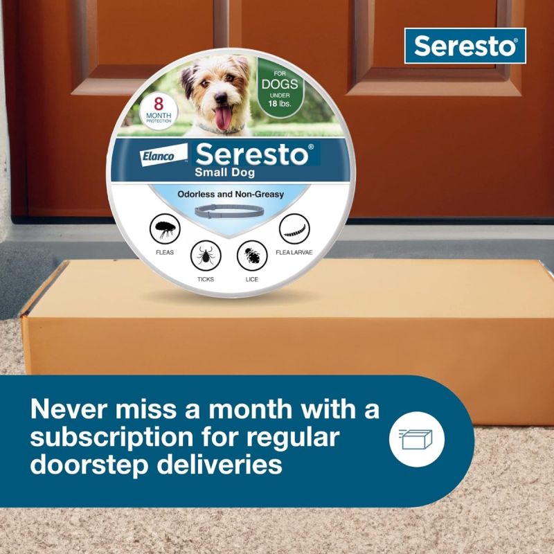 Seresto Large Dog Vet-Recommended Flea & Tick Treatment & Prevention Collar 8 Months Protection