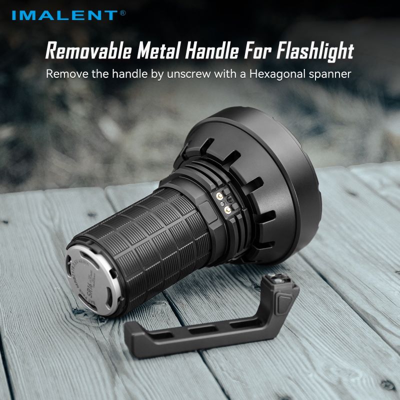 IMALENT SR16 55000 Lumen Long Beam Flash Light 1715 Meters LED Flashlight 