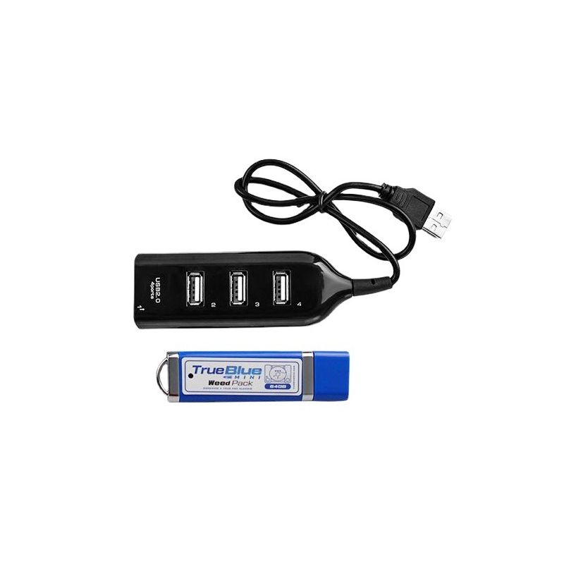 True Blue Mini Crackhead Pack 32G or 64G USB for PS ONE MINI Plug and Play Classic Gaming Nostalgia