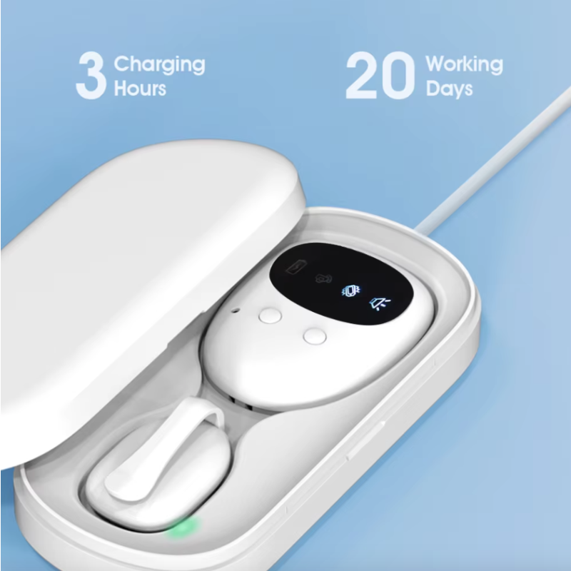 Wireless Bedwetting Alarm for Boys and Girls USB Rechargeable Pee Alarm with 3 Alert Modes Comfortable Sleep Aid