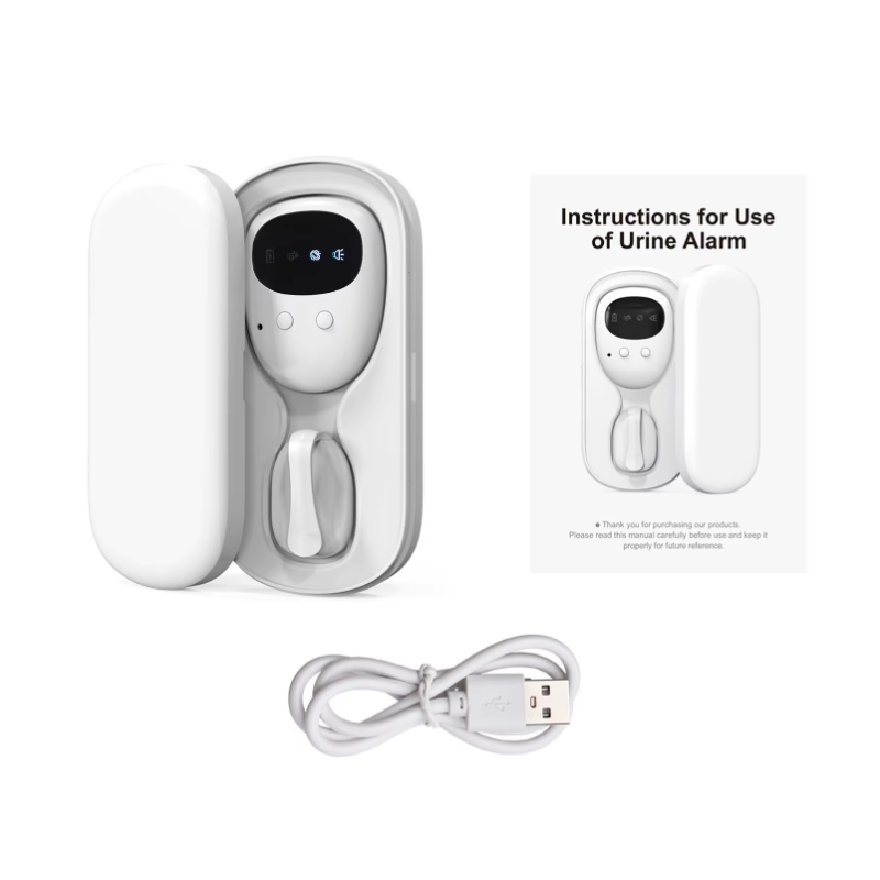 Wireless Bedwetting Alarm for Boys and Girls USB Rechargeable Pee Alarm with 3 Alert Modes Comfortable Sleep Aid