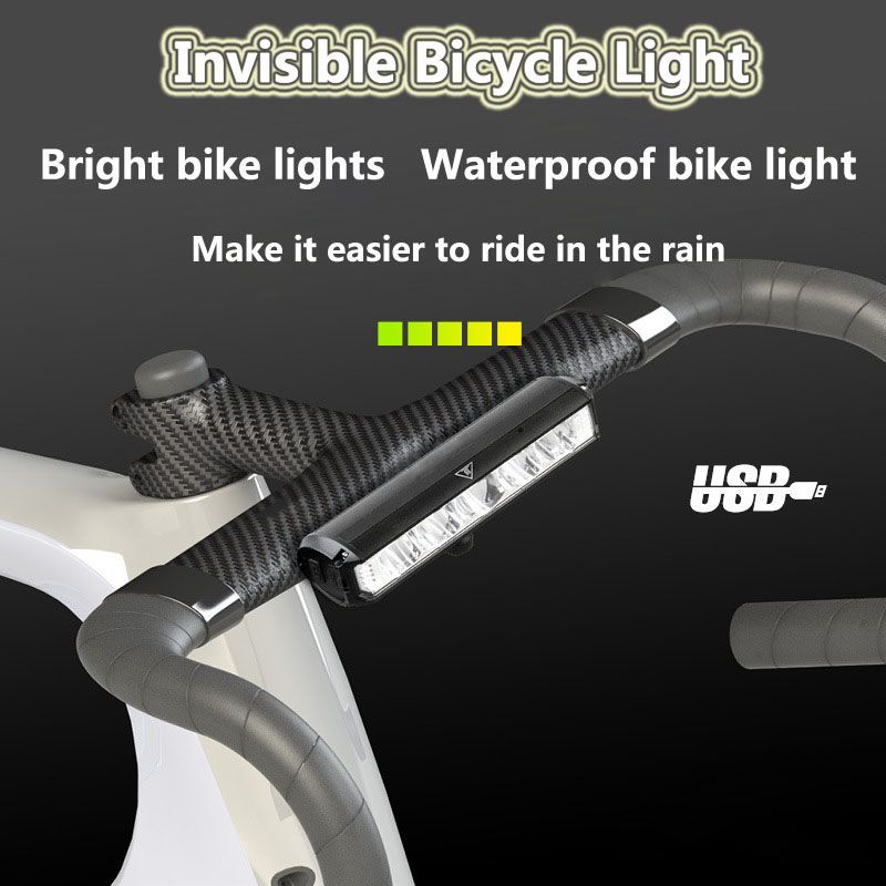 Bicycle Light Front LED 5200 Lumen USB Charging Waterproof Flashlight Durable MTB Cycling Safety Gear