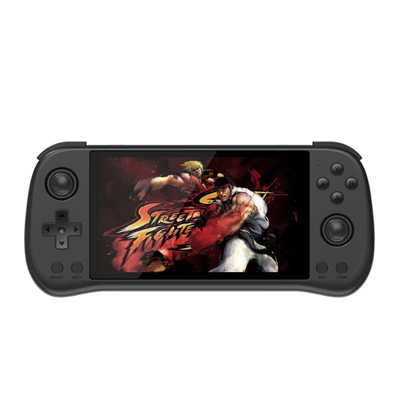 POWKIDDY X55 Handheld Game Console Retro Gaming 5.5 Inch Screen IPS Display RK3566 Processor Gaming on the Go