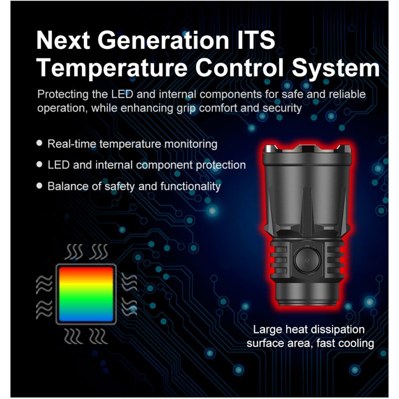 Klarus XT21X Pro XHP70.2 LED 4400 Lumens Outdoor Tactical Flashlight High Performance and Rechargeable