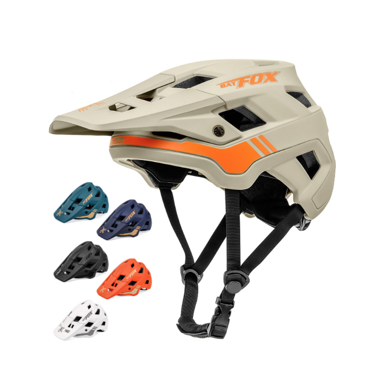 BATFOX Mountain Bike Helmet Lightweight In-Mold Technology Adjustable Sizing for Adults and Youth