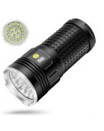 SKY RAY 18xT6 4 Modes 15000 Lumen Rechargeable USB Type-C LED Flashlight