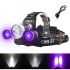 Boruit RJ-3000 LED Headlamp 1000 Lumens Brightness T6 White Light Waterproof for Outdoor Adventure Gear