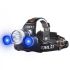 Boruit RJ-3000 LED Headlamp 1000 Lumens Brightness T6 White Light Waterproof for Outdoor Adventure Gear