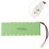 Ni-MH AA 12V 1800mAh Rechargeable Battery Pack