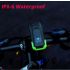 Bicycle Lights 2X T6 USB Rechargeable 2400 Lumens Six Modes for Cycling Safety and City Commuting