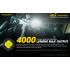 Nitecore P10iX 4000 Lumens Powerful Tactical Flashlight 4 x XP-L2 V6 LED 158m Beam Long Runtime Durability