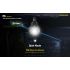 NITECORE P35i 6x XP-G3 LED Rechargeable Flashlight 3000 Lumens Ultra Long Range Dual Beam Outdoor Searchlight