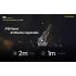 NITECORE P35i 6x XP-G3 LED Rechargeable Flashlight 3000 Lumens Ultra Long Range Dual Beam Outdoor Searchlight