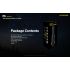 NITECORE P35i 6x XP-G3 LED Rechargeable Flashlight 3000 Lumens Ultra Long Range Dual Beam Outdoor Searchlight