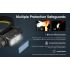 Nitecore NU50 1400 Lumens LED Headlamp for Hiking Lightweight Rechargeable Headlamp with Long Runtime