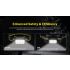 Nitecore HC75 3000 Lumen Headlamp USB-C Rechargeable Zoomable Adjustable Focus for Camping Hiking Industrial Use