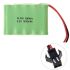 Ni-MH AA 1800mAh 6V Big SM Plug Battery Pack
