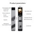 Tuya Wifi 3D Face Recognition Smart Door Lock with Built-In Camera for Advanced Home Security Convenience