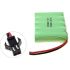 Ni-MH AA 1800mAh 6V Big SM Plug Battery Pack
