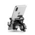 ROCKBROS Durable Motorcycle Phone Holder Versatile CNC Aluminum Alloy Bike Accessory with Five Claws Secure Fit