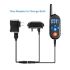 800m Electric Dog Training Collar with 3 Training Modes for Small to Large Dogs Rechargeable for Outdoor Use