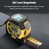 3 in 1 Laser Rangefinder Tape Measure with LCD Display Backlight for Architects Home Improvement Tools