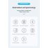 Mini GPS Tracker Bluetooth 4.0 Smart Locator Lightweight Anti-Lost Device for Keys Pets Kids Real-Time Location