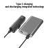 TOWILD CL1600 USB Rechargeable 1600LM Bike Light LED Front Lamp with Adjustable Brightness for Night Riding