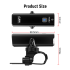TOWILD CL600 Bike Light USB Rechargeable Front Lamp with High Lumen Brightness Waterproof Design 2000mAh
