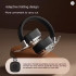 Major III Head-mounted Wireless Bluetooth Earphones with Dual-Microphone ENC for Crystal Clear Calls