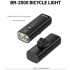 CYCLAMI Bike Headlight BR2000 Bicycle Front Light Type-C MTB Road Highlight Lamp Handlebar Cycling Lights