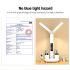 LED Desk Lamp with Pen Holder Built-in Calendar Adjustable Brightness Eye Protection for Home Office