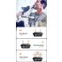 1000m Electric Dog Training Collar Remote Control with Safety Keylock and Adjustable Modes for Humane Training