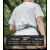 Ice Waist Belt Fan Lightweight Portable Cooling Device for Outdoor Work Office Use Traveling Camping