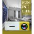 YG300 LED Mini Projector Compact Portable Projector 1080P Bright Projection for Movie Night and Gaming Adventures