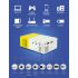 YG300 LED Mini Projector Compact Portable Projector 1080P Bright Projection for Movie Night and Gaming Adventures