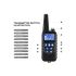 800m Electric Dog Training Collar Waterproof Rechargeable Pet Remote Control with LCD Display Adjustable Modes
