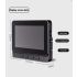 Wireless Door Bell Cameras with Monitor Screen Waterproof Two-Way Audio No Subscription No WiFi Needed