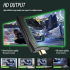 M8 Video Game Console with Dual 2.4G Wireless Controllers 10000 Retro Games Library PS1 Atari 64G Model