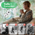 PuRuiKai Home Window Cleaning Robot Smart Glass Vacuum Cleaner One-Key High-Rise Intelligent Imitation Wiping