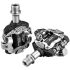 RACEWORK MTB Pedal Self-Locking SPD Durable Lightweight Carbon Chrome Steel for Mountain Bike Trail Riding
