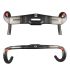 TOSEEK Full Carbon Handlebar 31.8mm Lightweight Aerodynamic Road Handlebar with Customizable Lengths